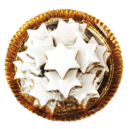 Mandelzimtsterne Schale